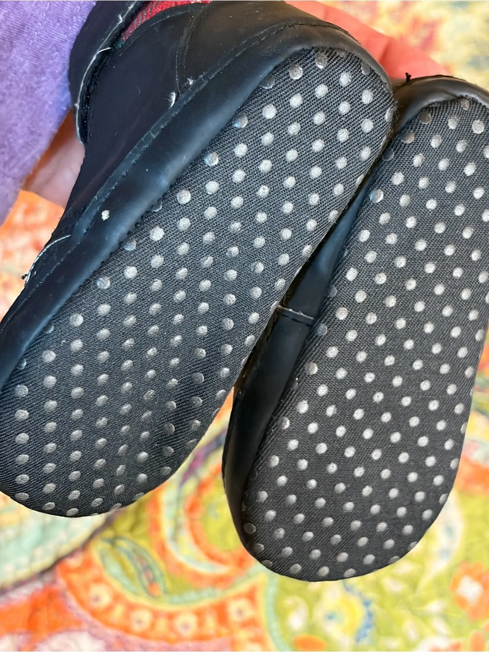 Lot of three pairs of Baby shoes.